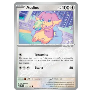 Audino 173/197 Ossidiana Infuocata Reverse (IT)