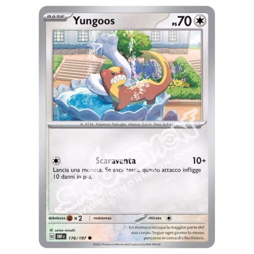 Yungoos 176/197 Ossidiana Infuocata (IT)