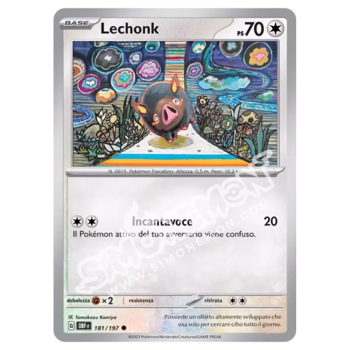 Lechonk 181/197 Ossidiana Infuocata (IT)