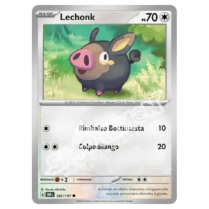 Lechonk 182/197 Ossidiana Infuocata Reverse (IT)