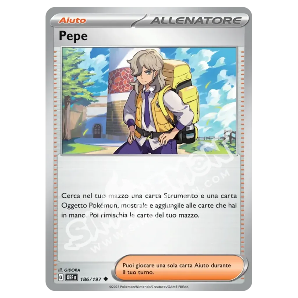 Pepe 186/197 Ossidiana Infuocata  (IT)