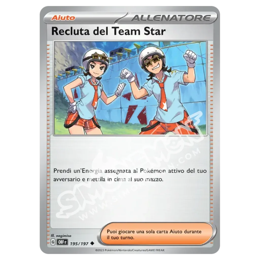 Recluta del Team Star 195/197 Ossidiana Infuocata  (IT)