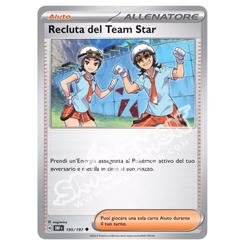 Recluta del Team Star 195/197 Ossidiana Infuocata (IT)
