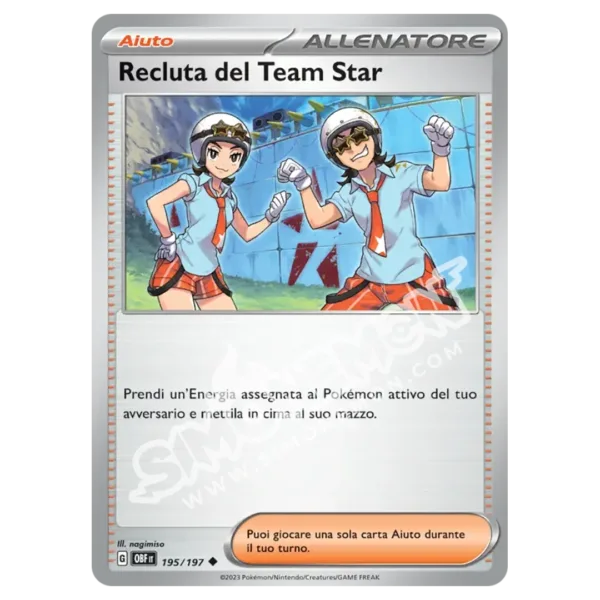 Recluta del Team Star 195/197 Ossidiana Infuocata  (IT)