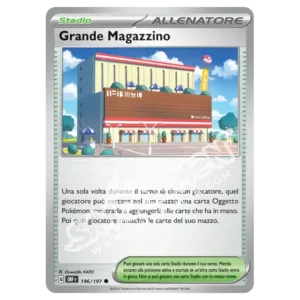 Grande Magazzino 196/197 Ossidiana Infuocata Reverse (IT)