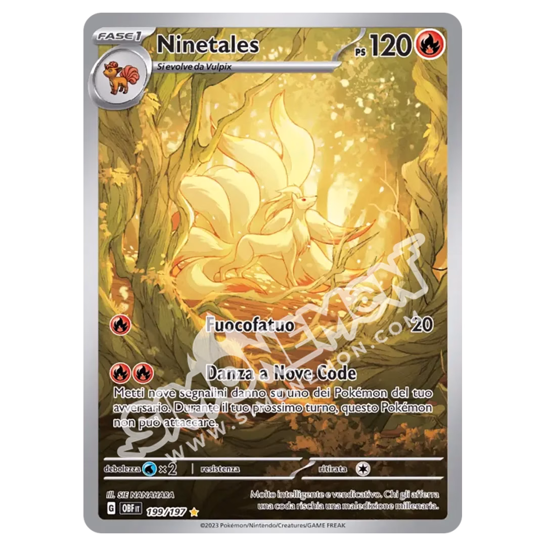 Ninetales 199/197 Ossidiana Infuocata (IT)