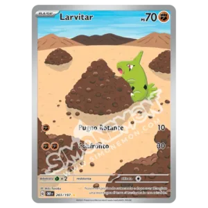 Larvitar 203/197 Ossidiana Infuocata  (IT)