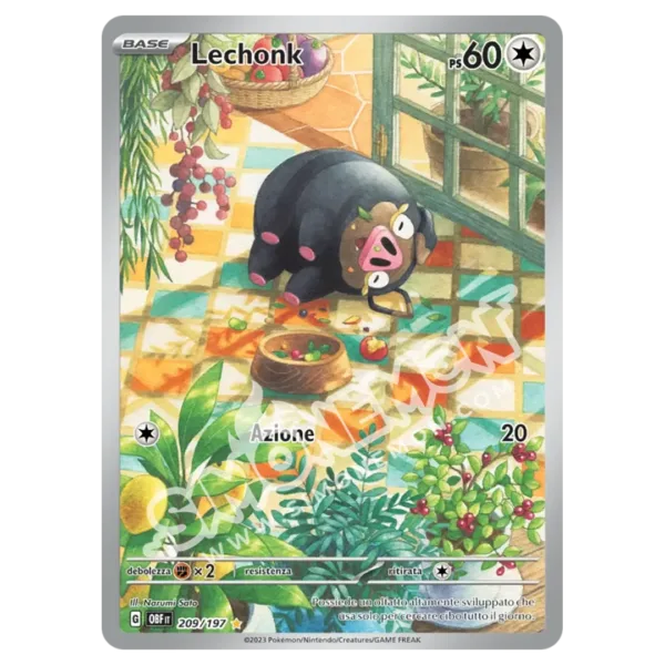 Lechonk 209/197 Ossidiana Infuocata  (IT)