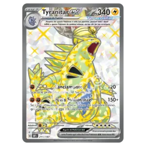 Tyranitar-ex 211/197 Ossidiana Infuocata  (IT)