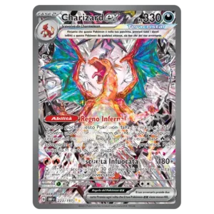 Charizard-ex 223/197 Ossidiana Infuocata  (IT)