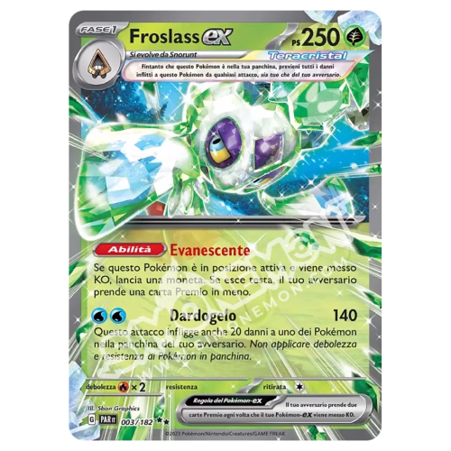 Froslass-ex 003/182 Paradosso Temporale Reverse (IT)