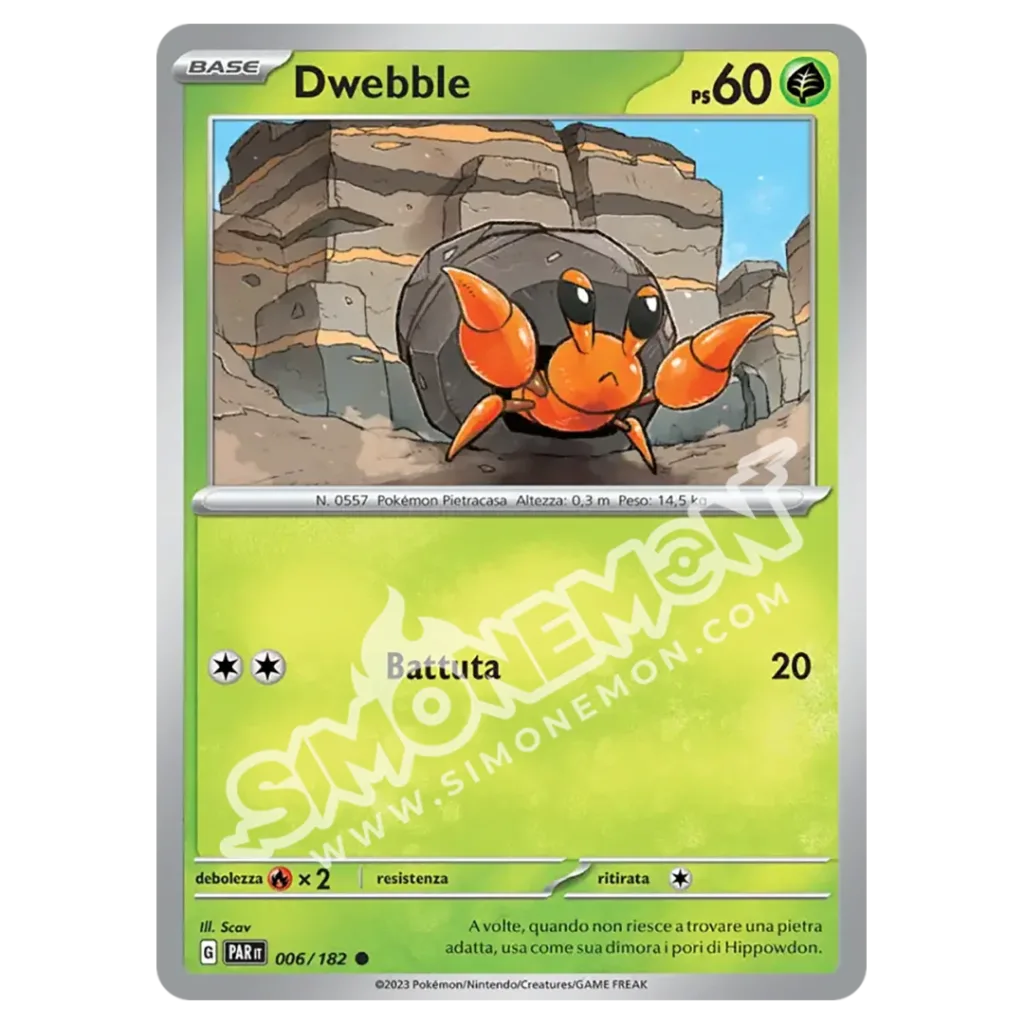Dwebble 006/182 Paradosso Temporale Reverse (IT)
