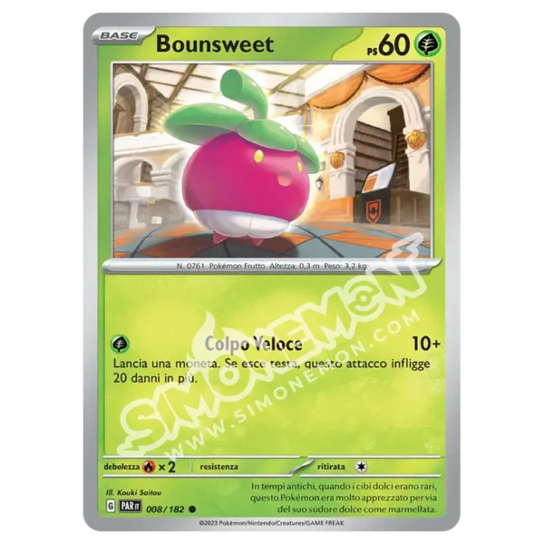 Bounsweet 008/182 Paradosso Temporale  (IT)