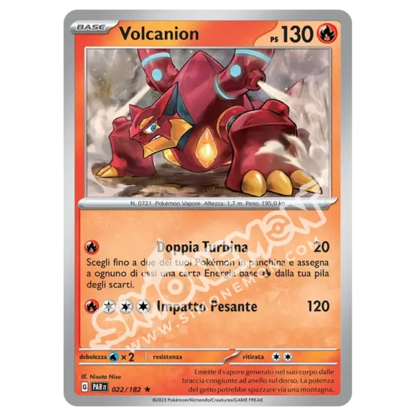 Volcanion 022/182 Paradosso Temporale Foil (IT)