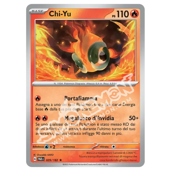 Chi-Yu 029/182 Paradosso Temporale Foil (IT)