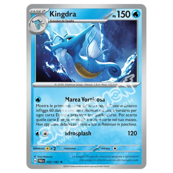 Kingdra 032/182 Paradosso Temporale Foil (IT)