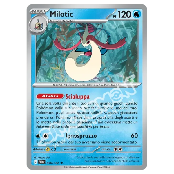 Milotic 036/182 Paradosso Temporale Foil (IT)