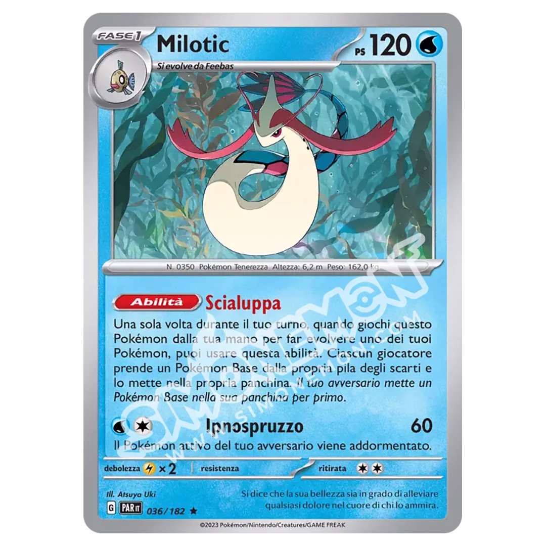 Milotic 036/182 Paradosso Temporale Foil (IT)