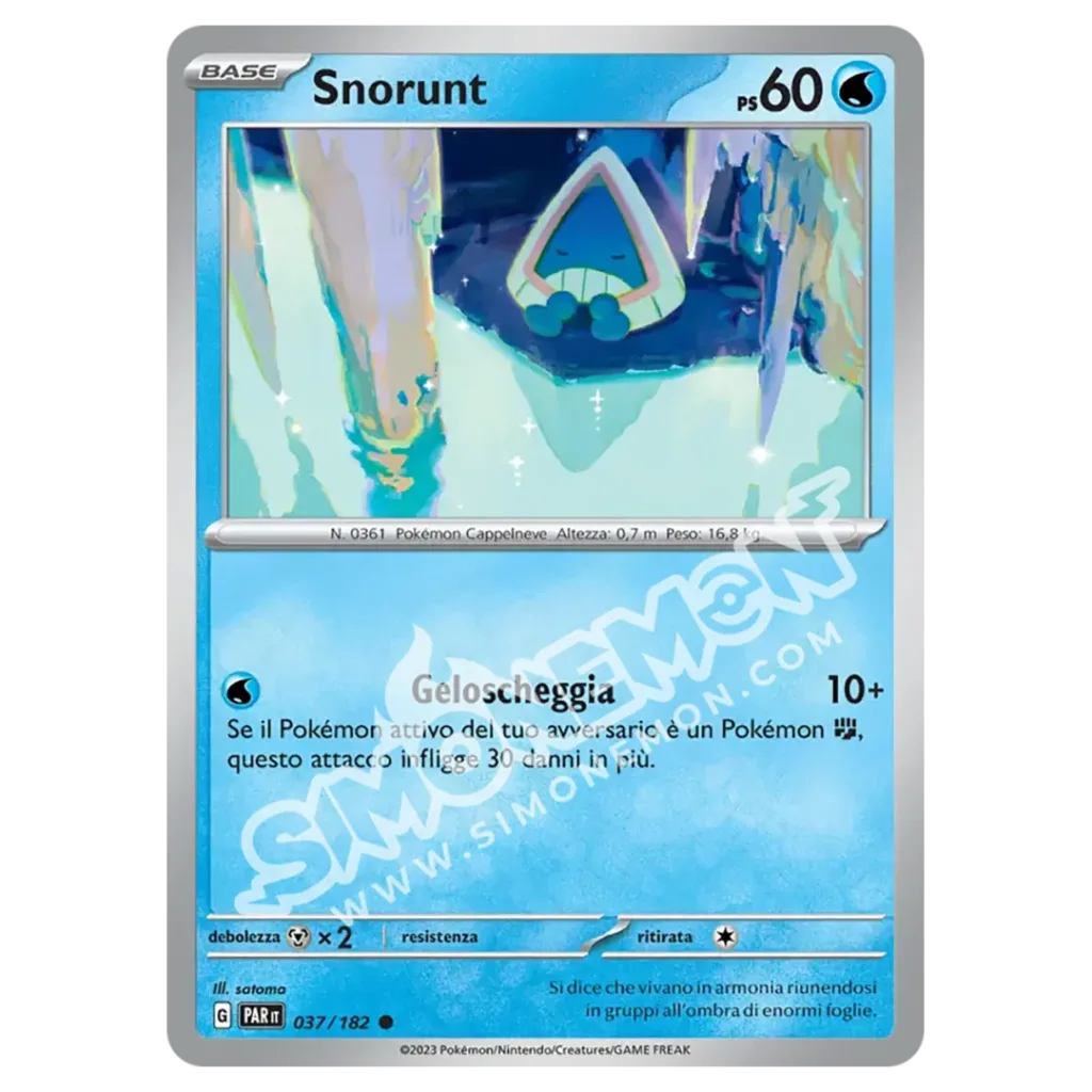 Snorunt 037/182 Paradosso Temporale  (IT)