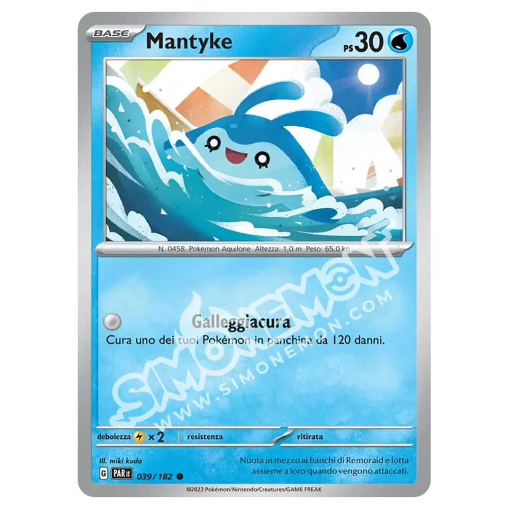 Mantyke 039/182 Paradosso Temporale Reverse (IT)