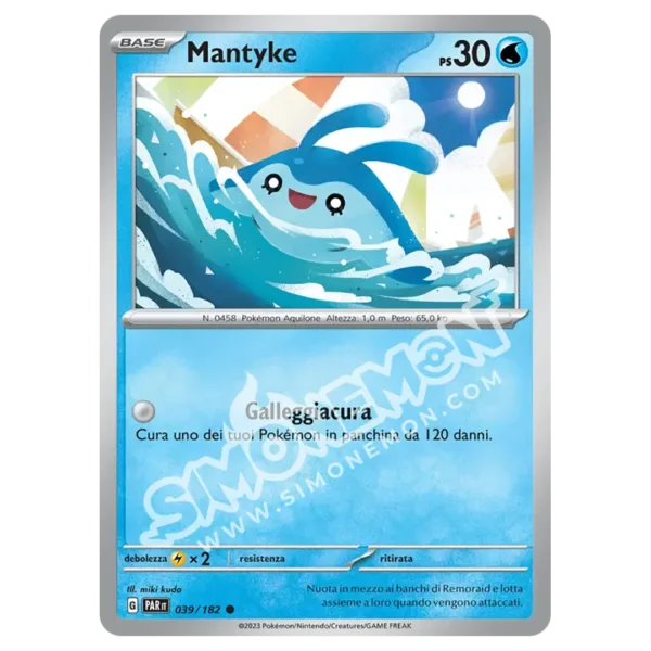 Mantyke 039/182 Paradosso Temporale Reverse (IT)