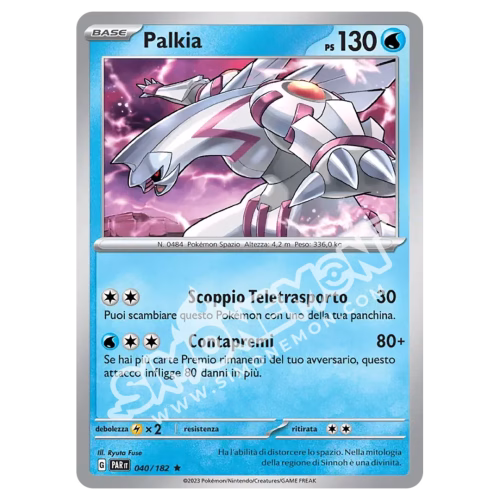 Palkia 040/182 Paradosso Temporale Foil (IT)