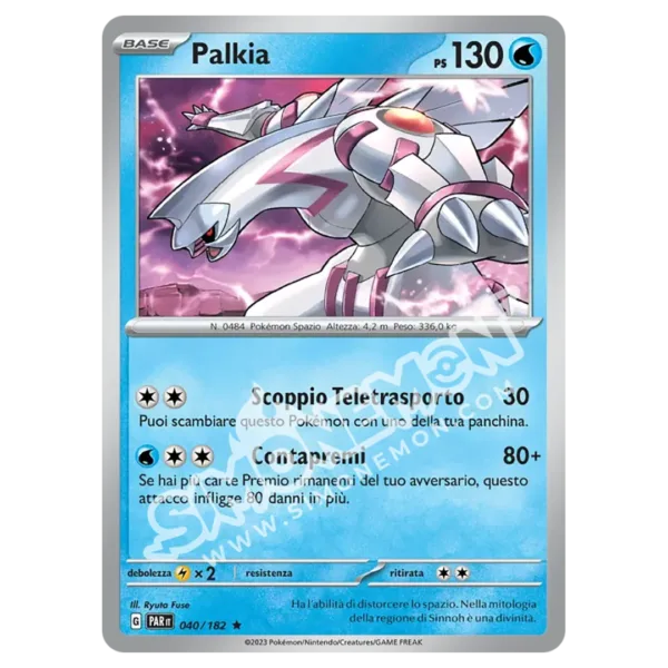 Palkia 040/182 Paradosso Temporale Foil (IT)