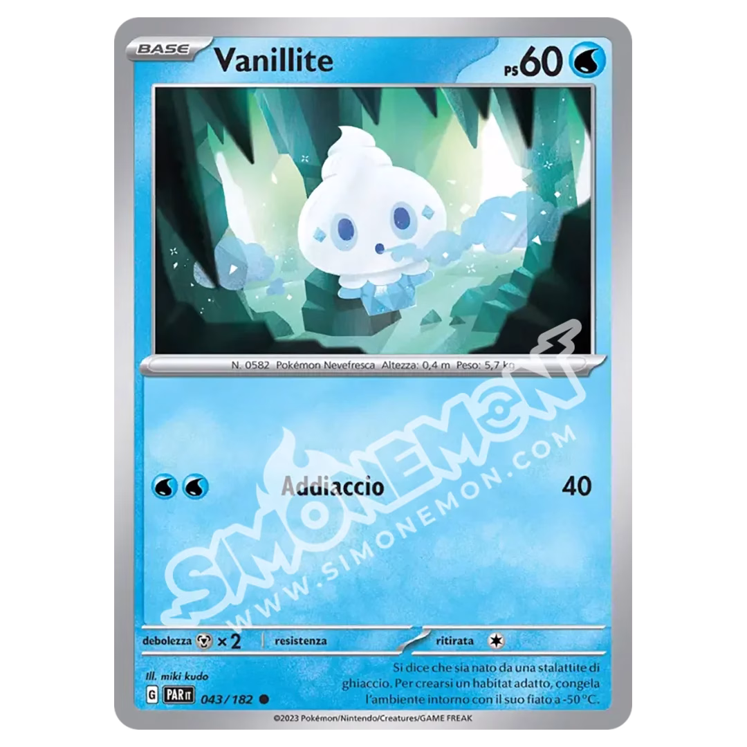Vanillite 043/182 Paradosso Temporale (IT)
