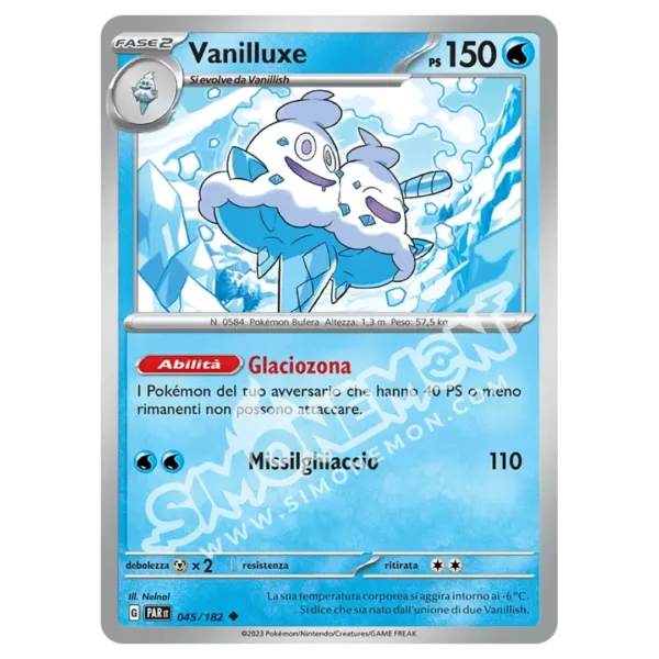 Vanilluxe 045/182 Paradosso Temporale  (IT)