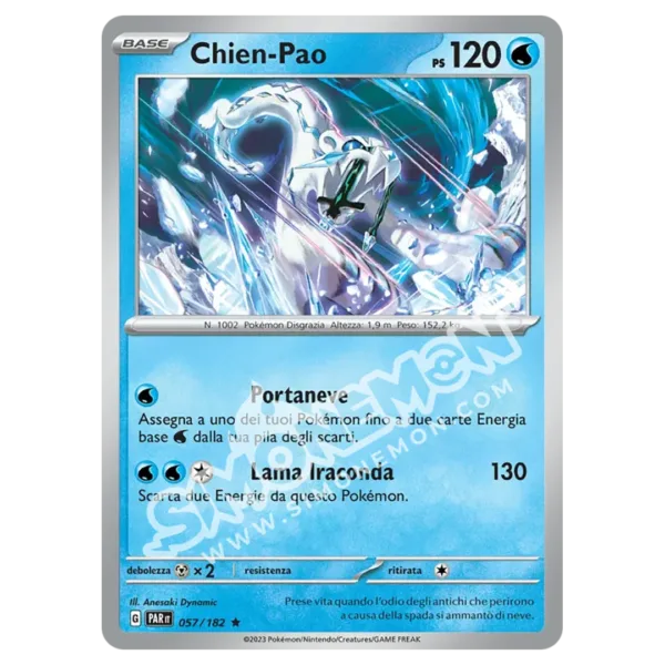 Chien-Pao 057/182 Paradosso Temporale Foil (IT)