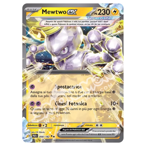 Mewtwo-ex 058/182 Paradosso Temporale (IT)