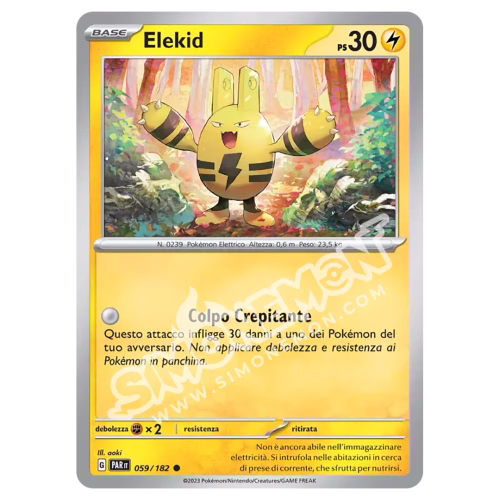 Elekid 059/182 Paradosso Temporale Reverse (IT)