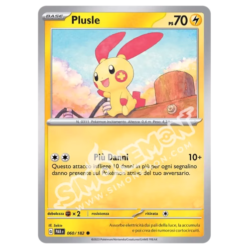 Plusle 060/182 Paradosso Temporale (IT)