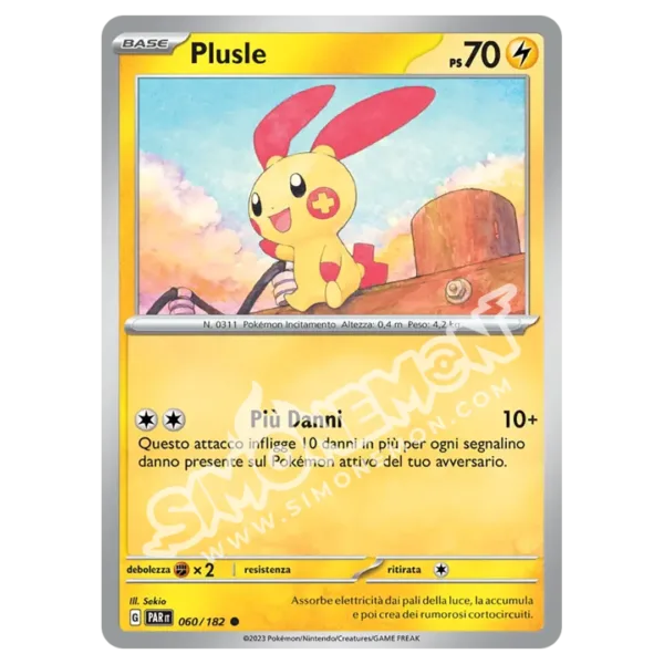 Plusle 060/182 Paradosso Temporale  (IT)