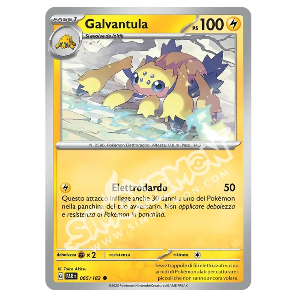 Galvantula 065/182 Paradosso Temporale Reverse (IT)