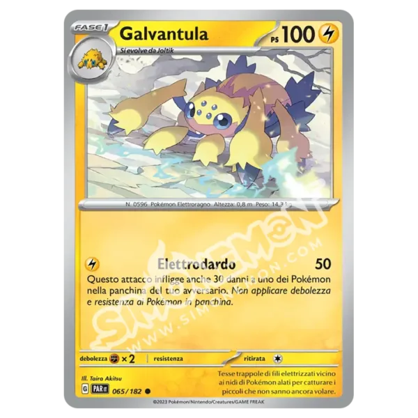 Galvantula 065/182 Paradosso Temporale Reverse (IT)