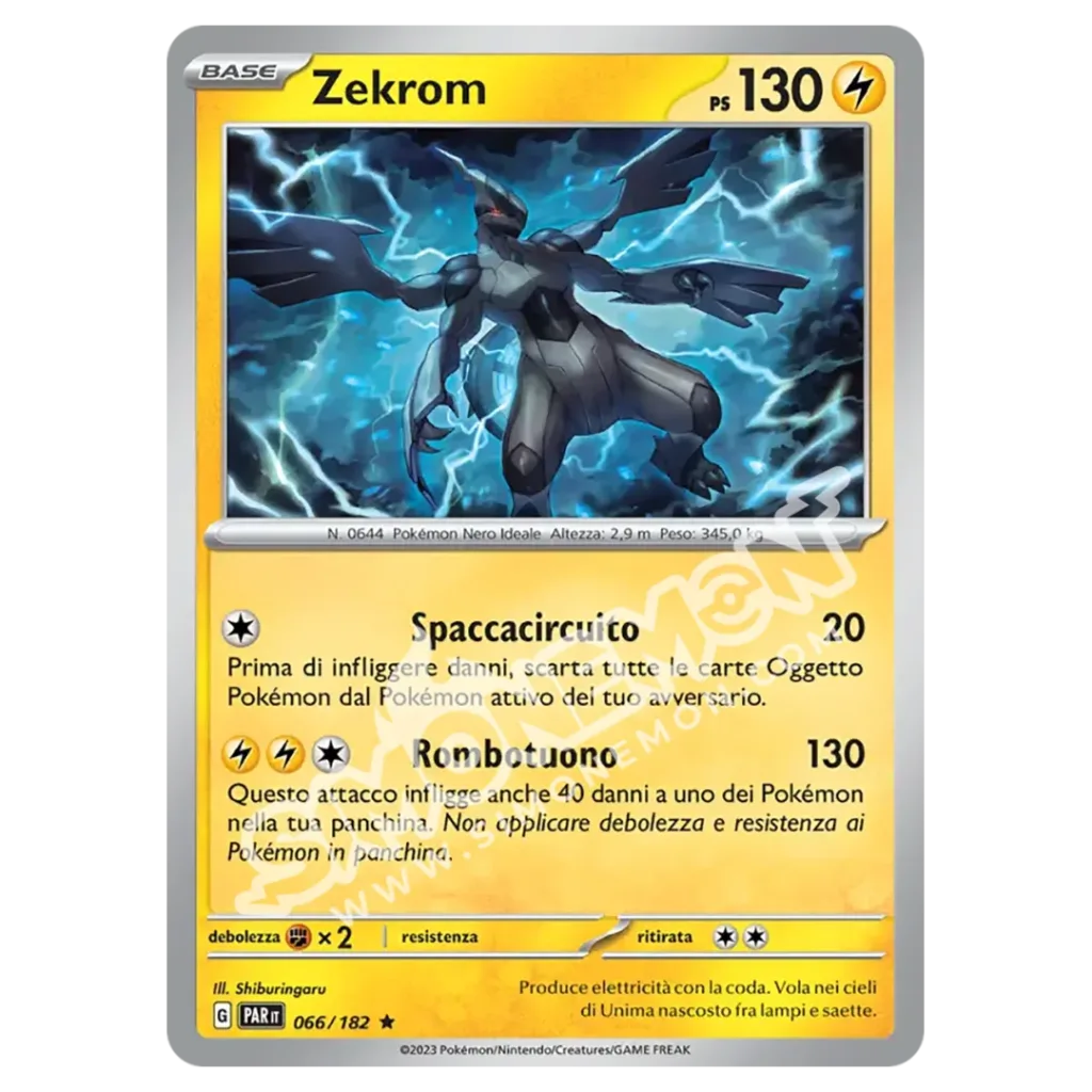 Zekrom 066/182 Paradosso Temporale Foil (IT)