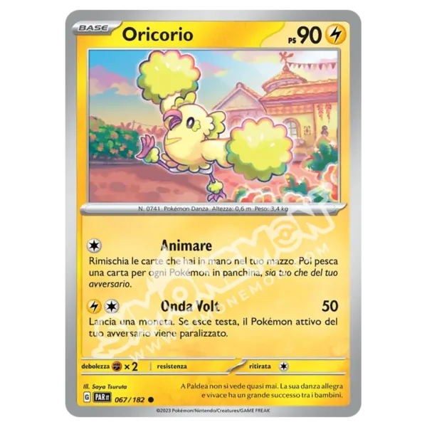 Oricorio 067/182 Paradosso Temporale Reverse (IT)
