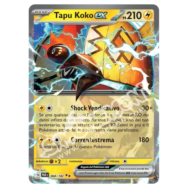 Tapu Koko-ex 068/182 Paradosso Temporale  (IT)
