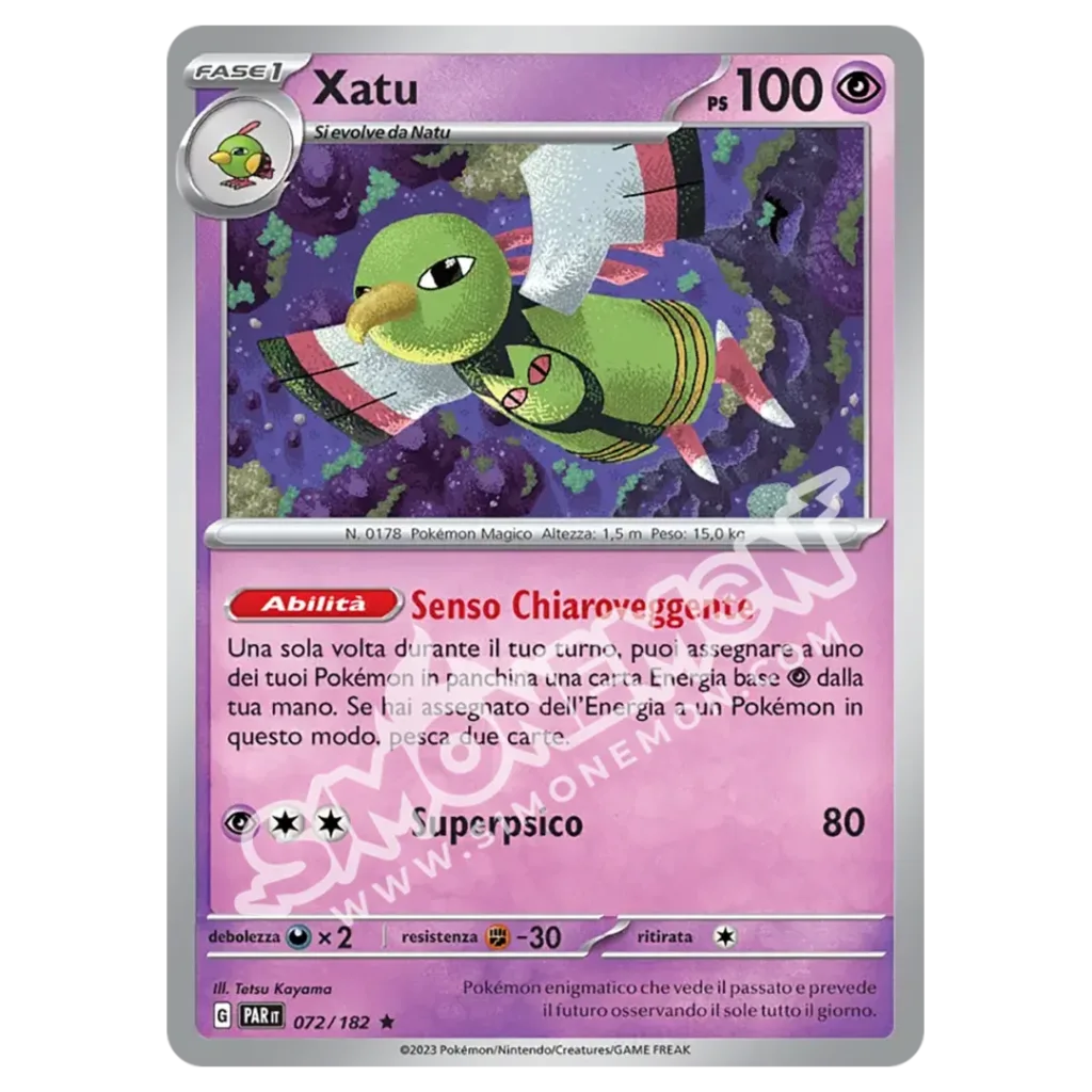 Xatu 072/182 Paradosso Temporale Foil (IT)