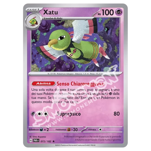 Xatu 072/182 Paradosso Temporale Foil (IT)
