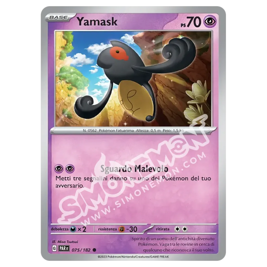 Yamask 075/182 Paradosso Temporale Reverse (IT)
