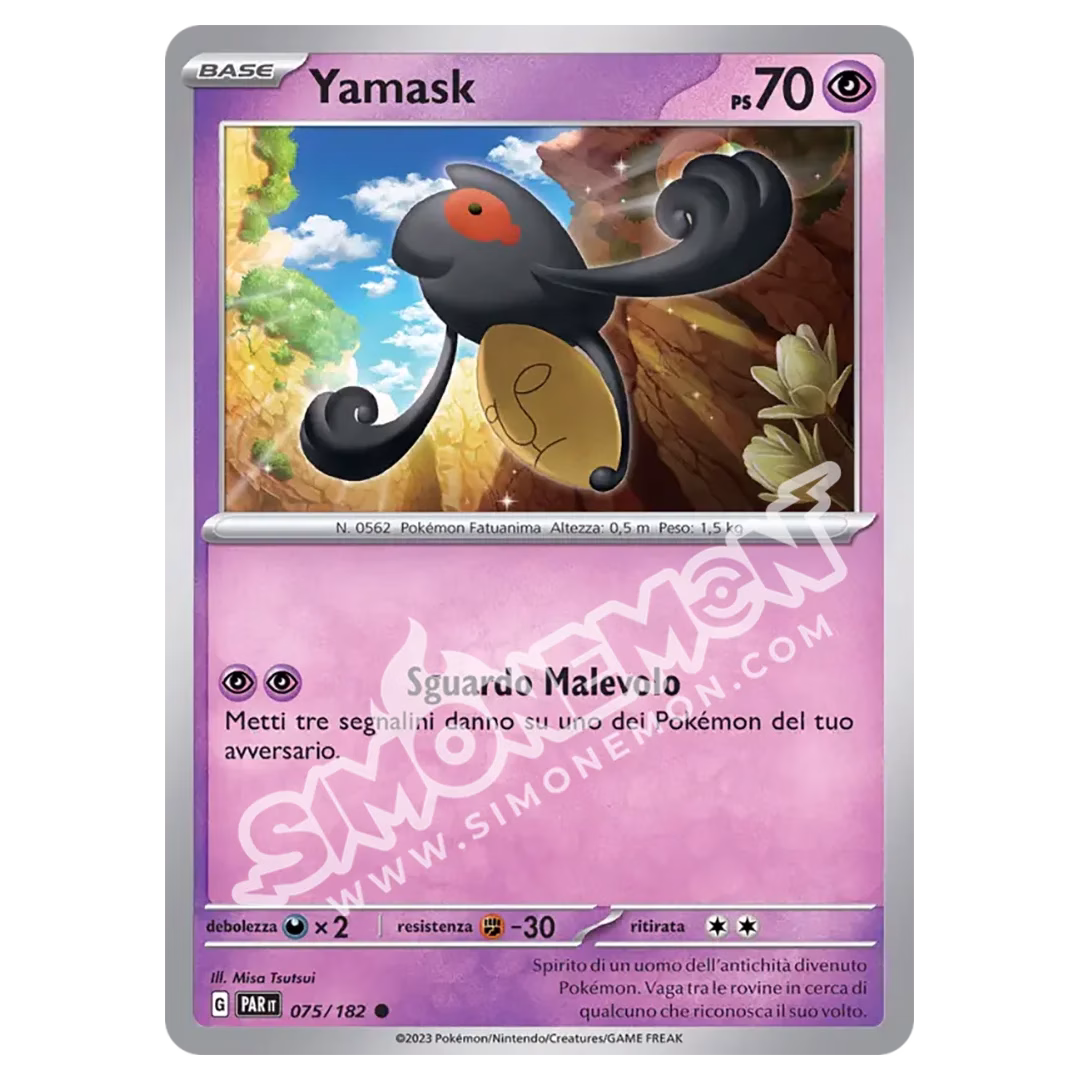 Yamask 075/182 Paradosso Temporale Reverse (IT)