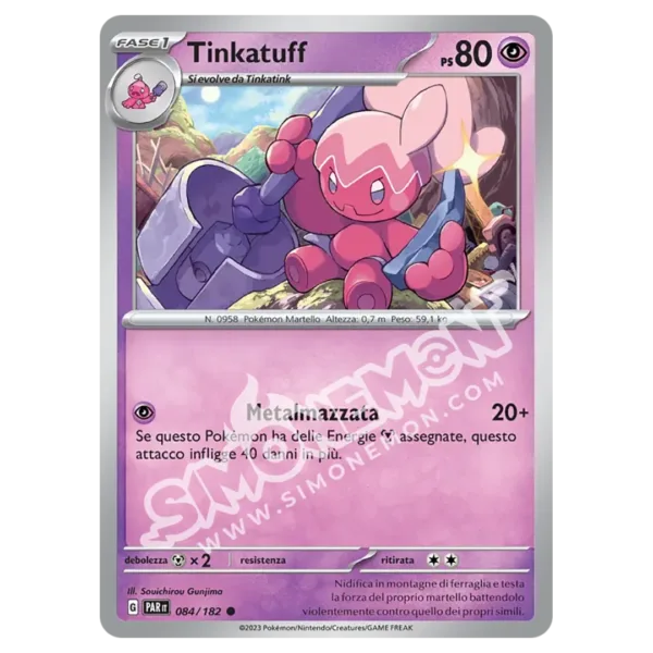 Tinkatuff 084/182 Paradosso Temporale Reverse (IT)