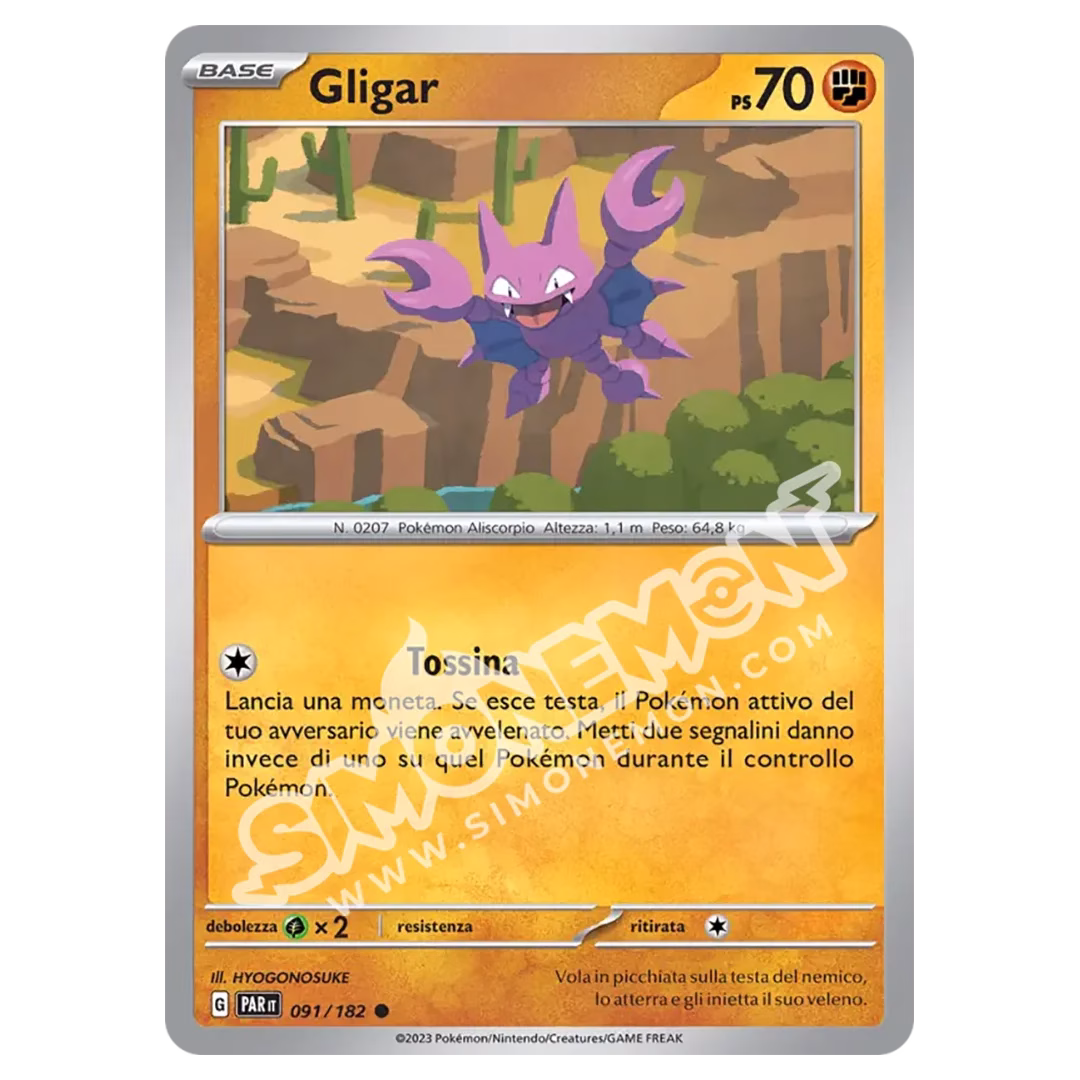 Gligar 091/182 Paradosso Temporale (IT)