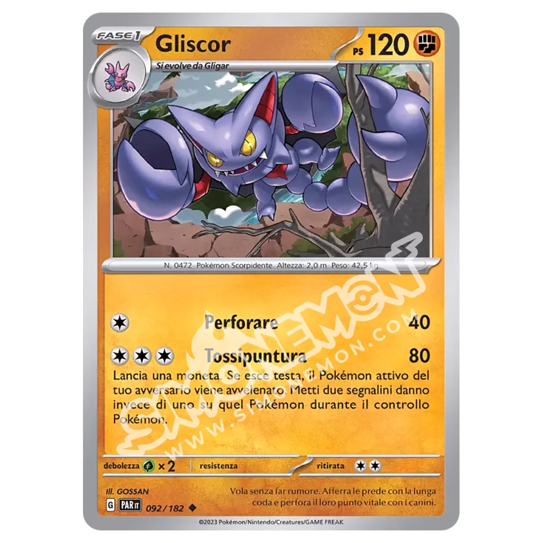 Gliscor 092/182 Paradosso Temporale Reverse (IT)