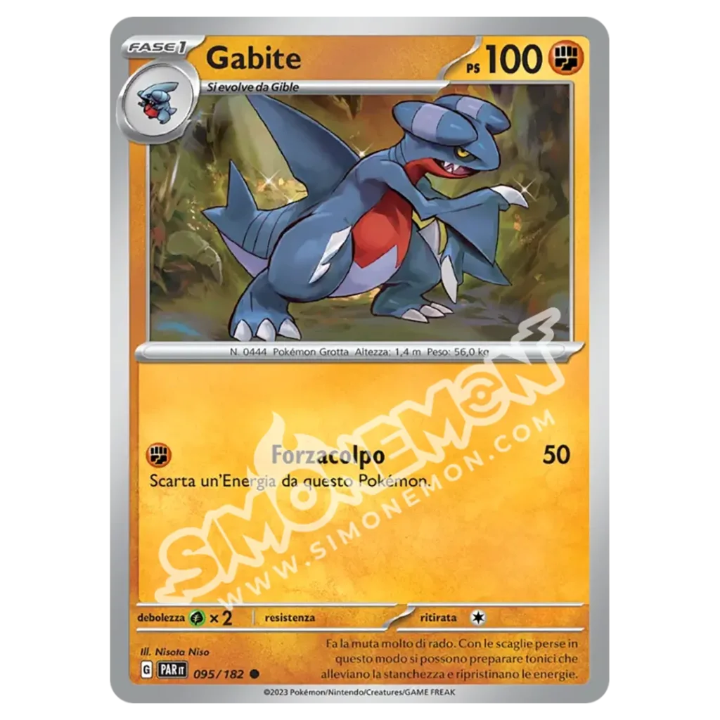 Gabite 095/182 Paradosso Temporale Reverse (IT)