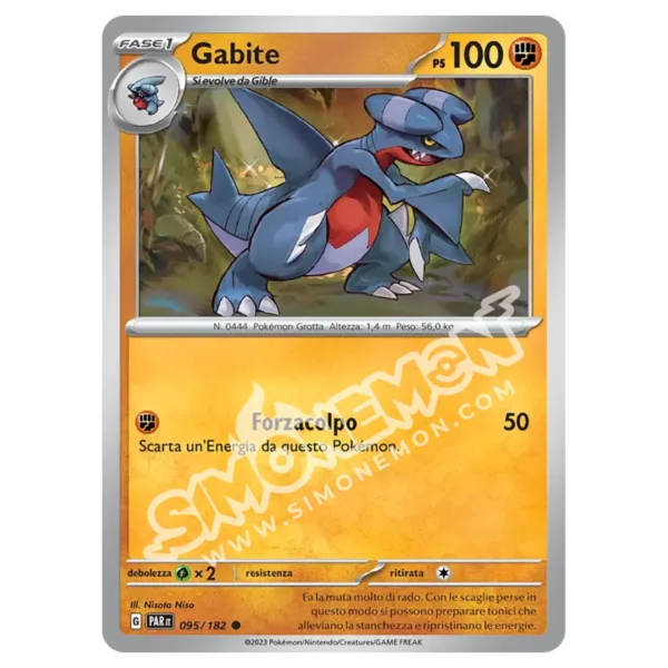Gabite 095/182 Paradosso Temporale Reverse (IT)