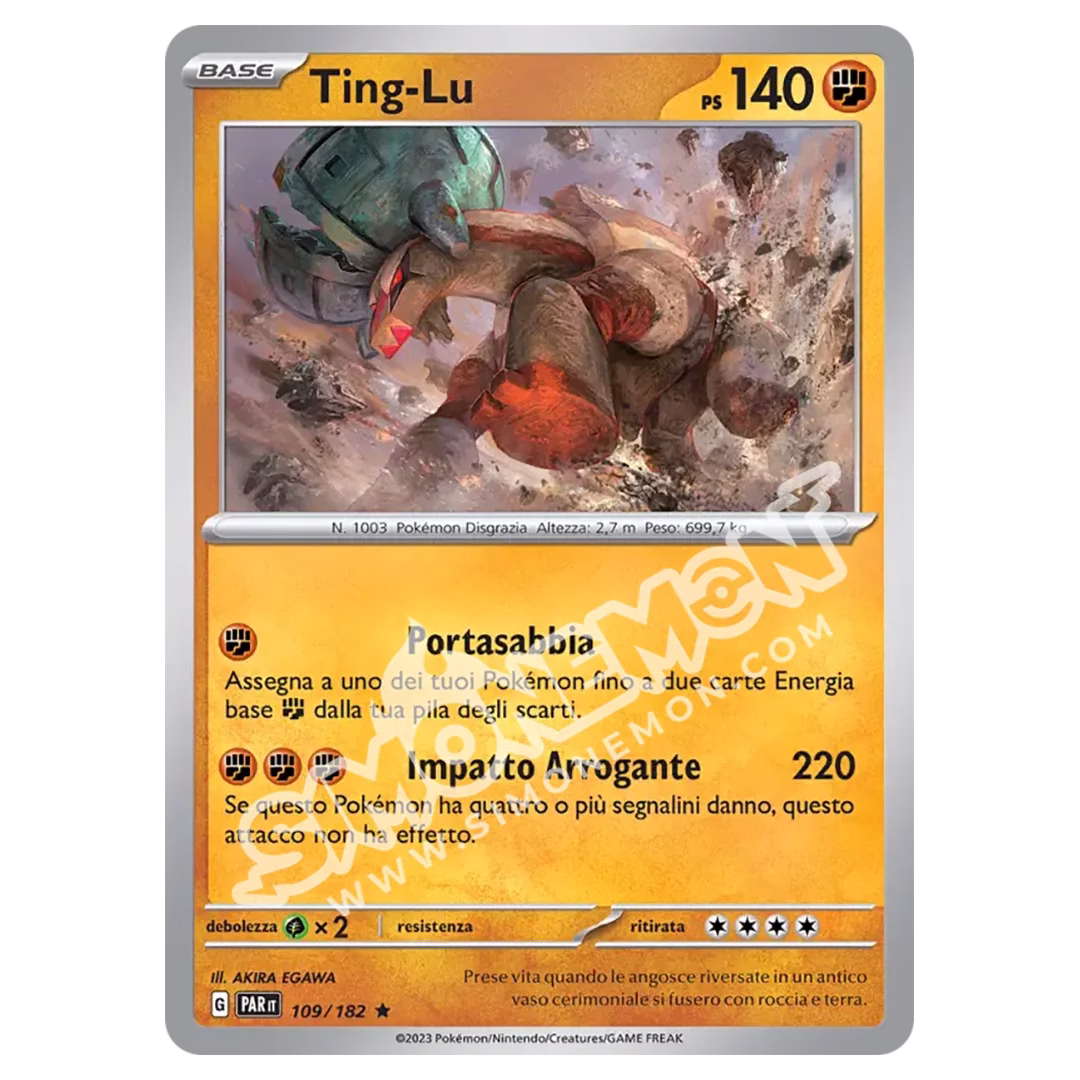 Ting-Lu 109/182 Paradosso Temporale Foil (IT)