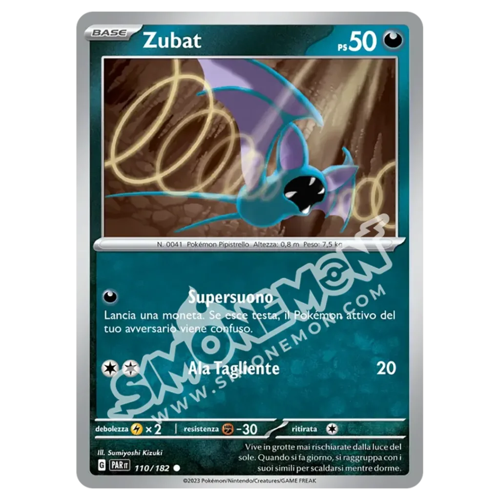 Zubat 110/182 Paradosso Temporale (IT)